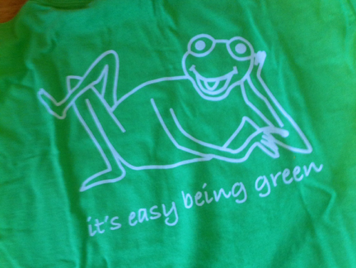 Kermit back Kermit back